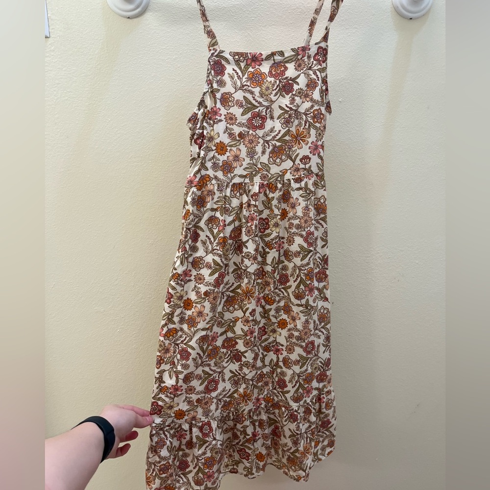GIRLS S(6/7) FLORAL OLD NAVY DRESS